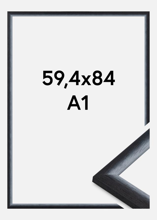 Okvir Cornwall Akrilno staklo Crna 59.4x84 cm (A1)