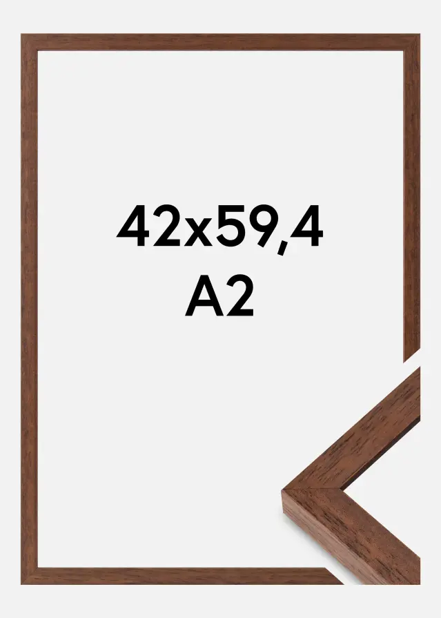 Okvir Hermes Akrilno staklo Tikovina 42x59,4 cm (A2)