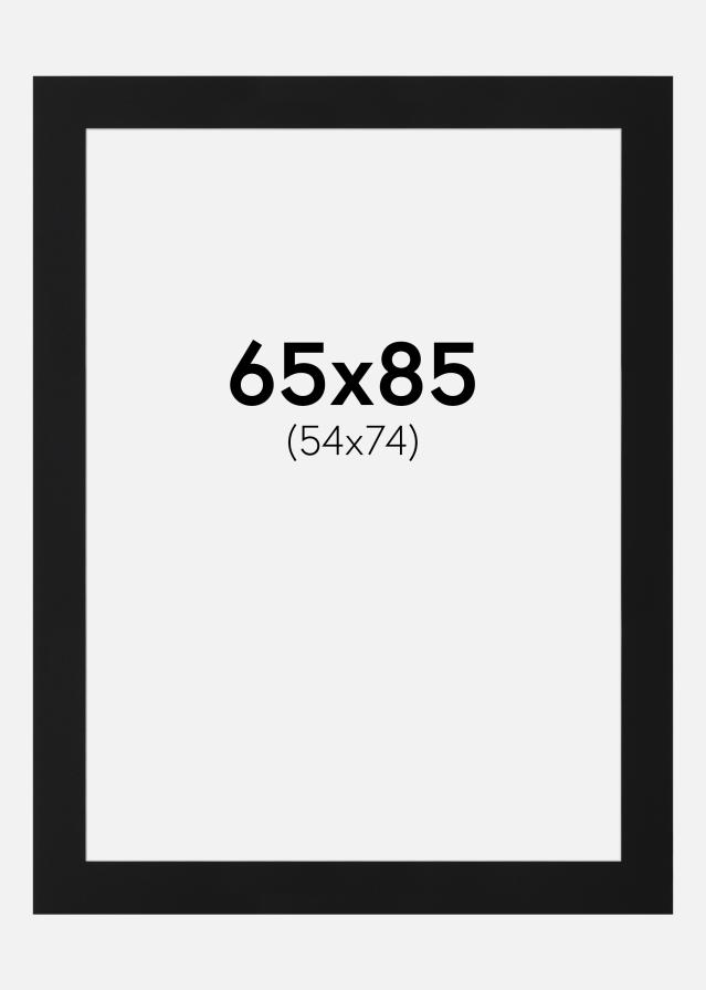 Paspartu Crni Standard (Bijela Jezgra) 65x85 cm (54x74)