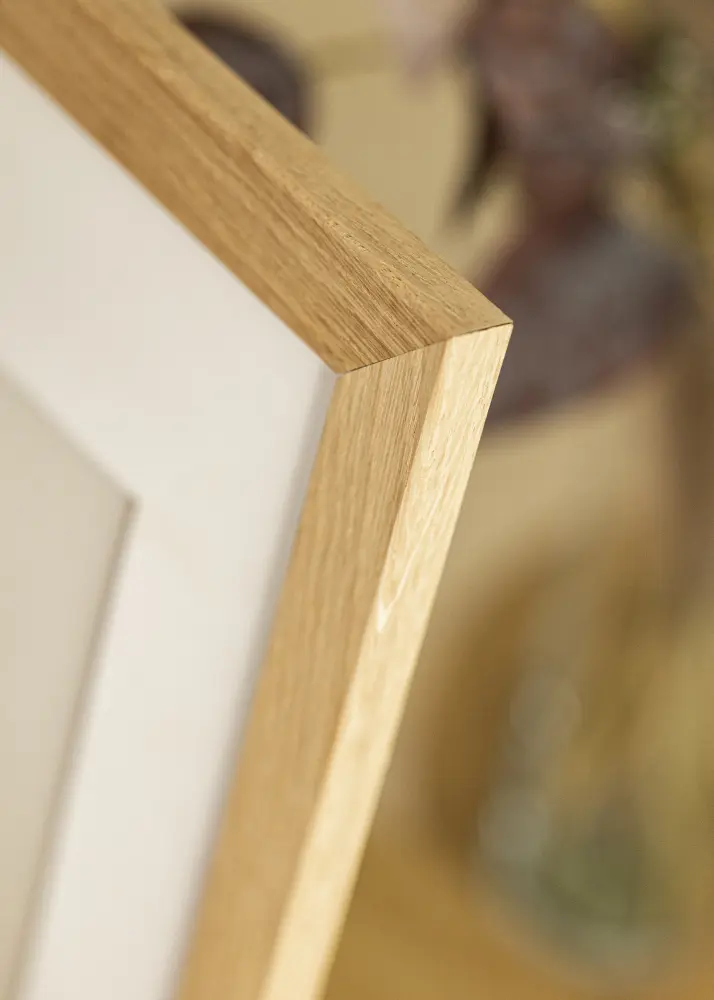 Okvir Trendline Hrast 30x30 cm - Paspartu Bijelo 8x8 inches