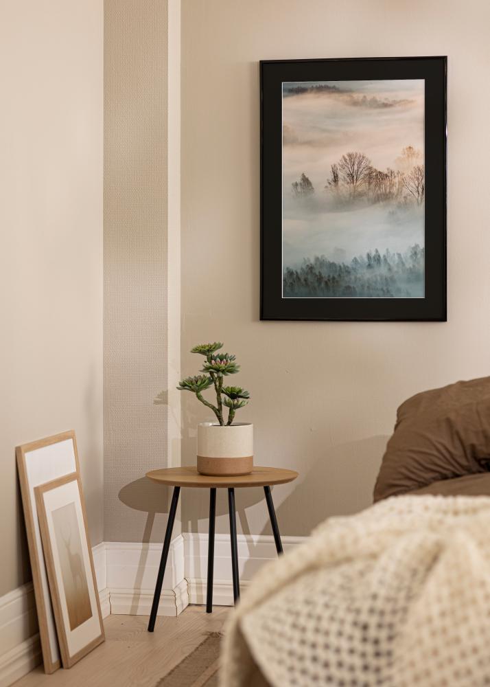 Okvir New Lifestyle Crno 30x30 cm - Paspartu Crno 8x8 inches