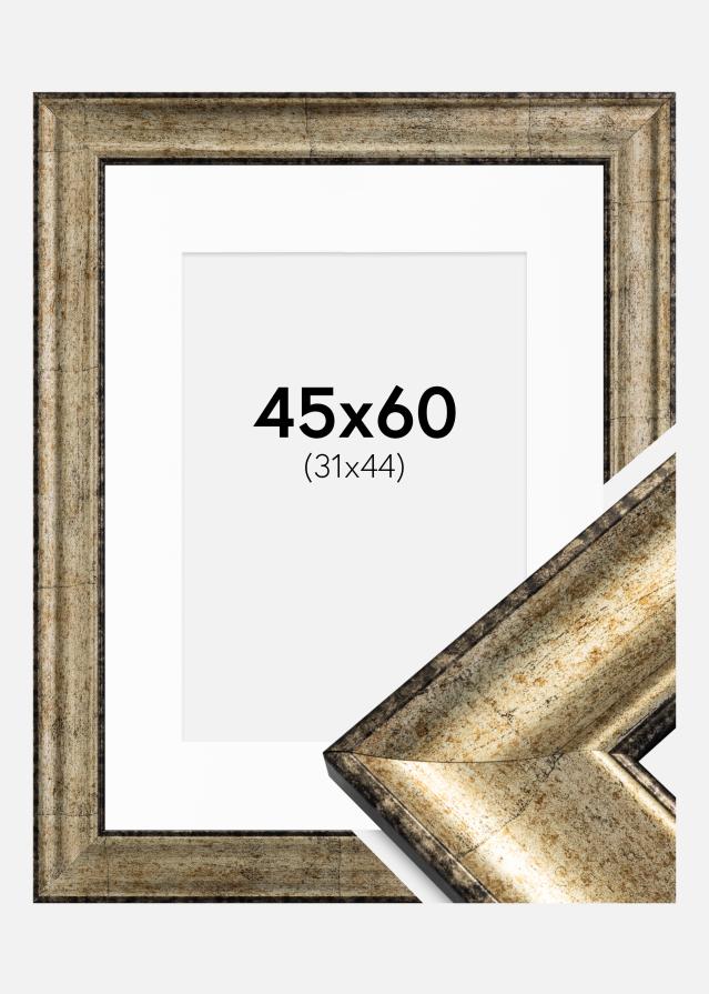 Okvir Saltsjöbaden Antikno zlato 45x60 cm - Paspartu Bijelo 32x45 cm