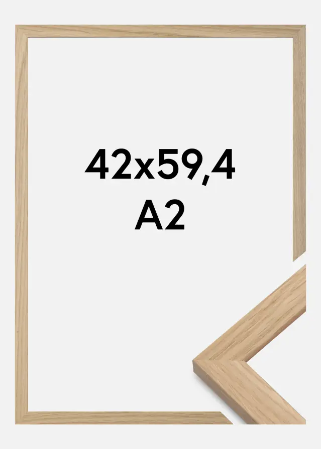 Okvir Oak Wood 42x59,4 cm (A2)