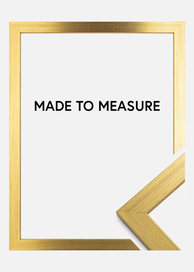 Okvir Gold Wood - Veličina po izboru