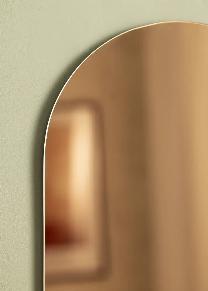KAILA Ogledalo Ovalan Rose Gold 35x70 cm