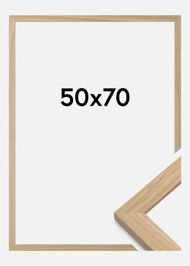 Okvir Oak Wood Akrilno staklo 50x70 cm