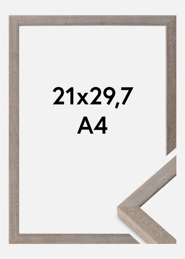 Okvir Ares Akrilno staklo Siva 21x29,7 cm (A4)
