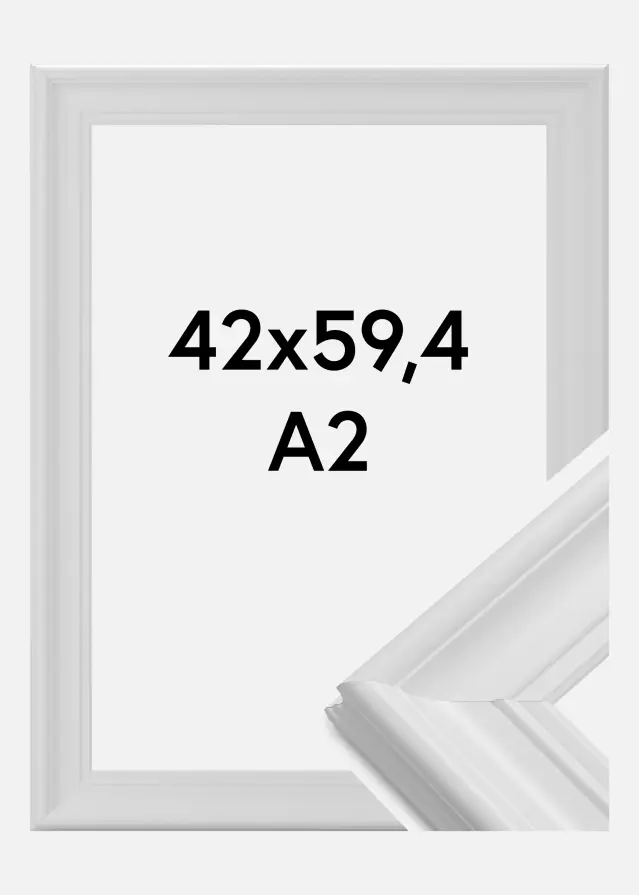Okvir Mora Premium Bijelo 42x59,4 cm (A2)