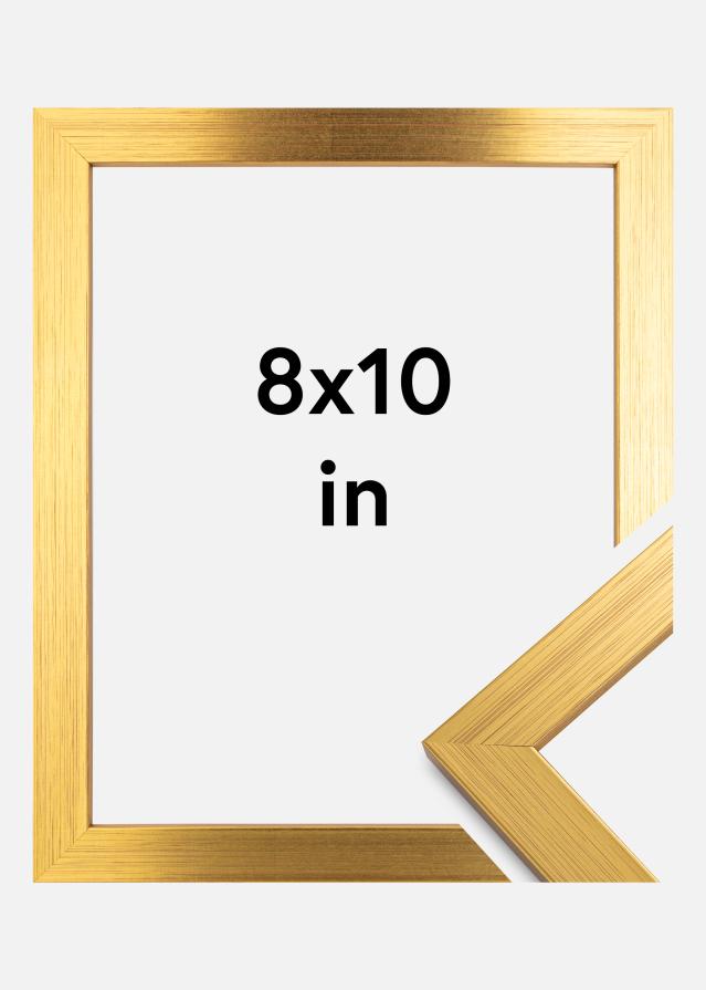 Okvir Gold Wood Akrilno staklo 8x10 inches (20,32x25,4 cm)