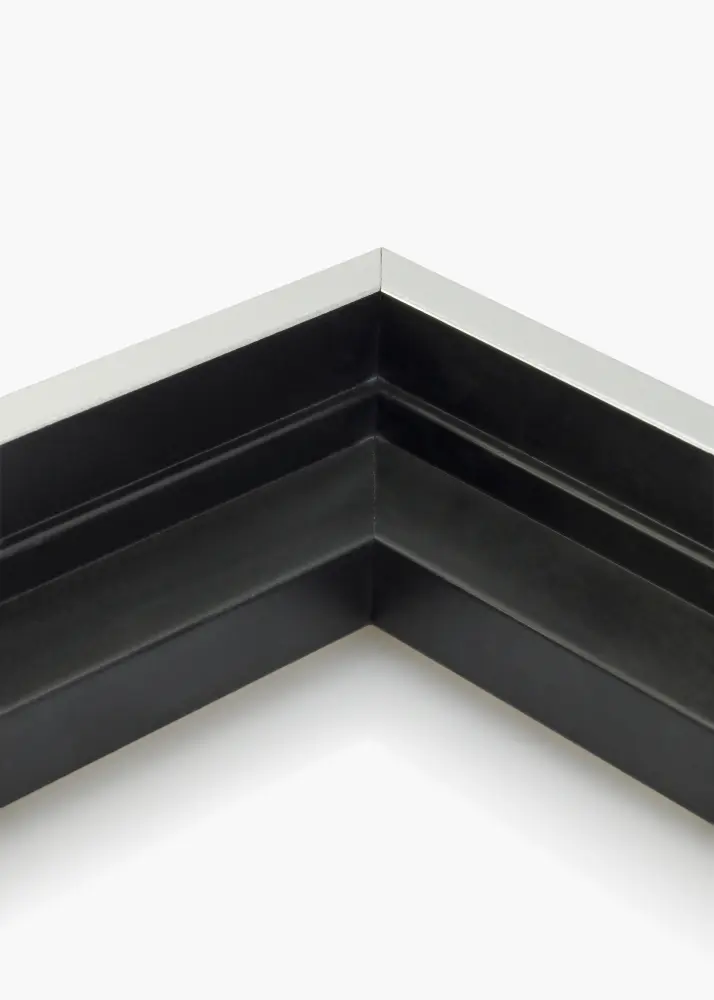 Canvas okvir Reno Crno / Srebro 62x93 cm