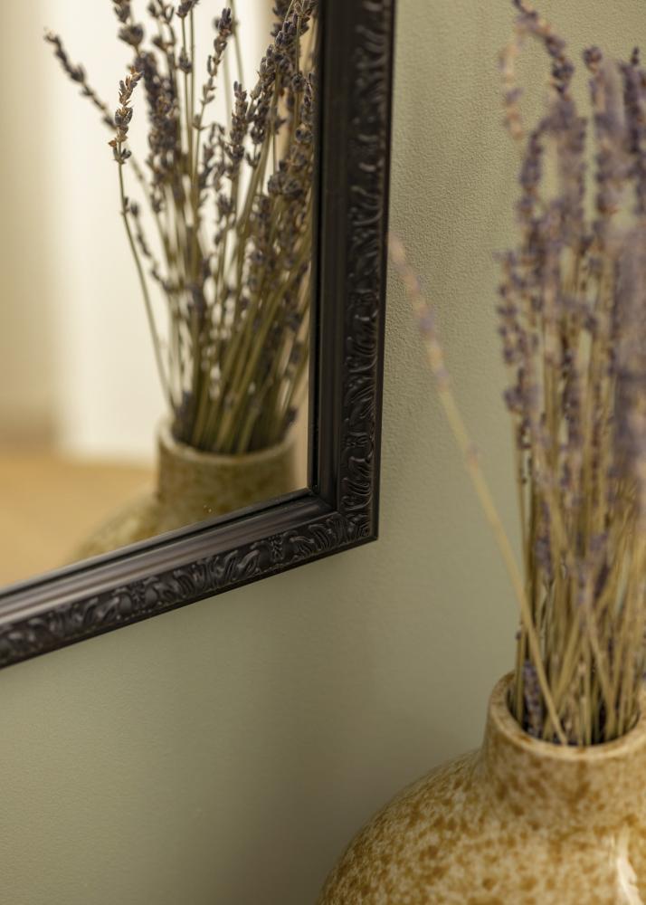 Ogledalo Nostalgia Crno 40x120 cm