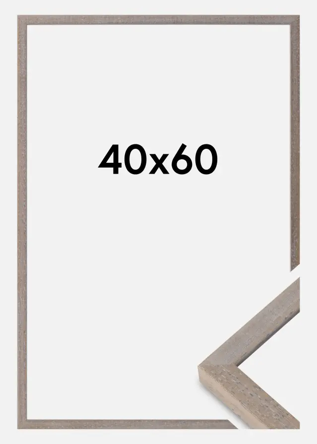 Okvir Ares Akrilno staklo Siva 40x60 cm
