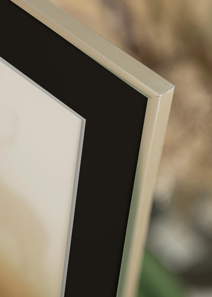 Okvir New Lifestyle Srebro 70x100 cm - Paspartu Crno 61x91,5 cm