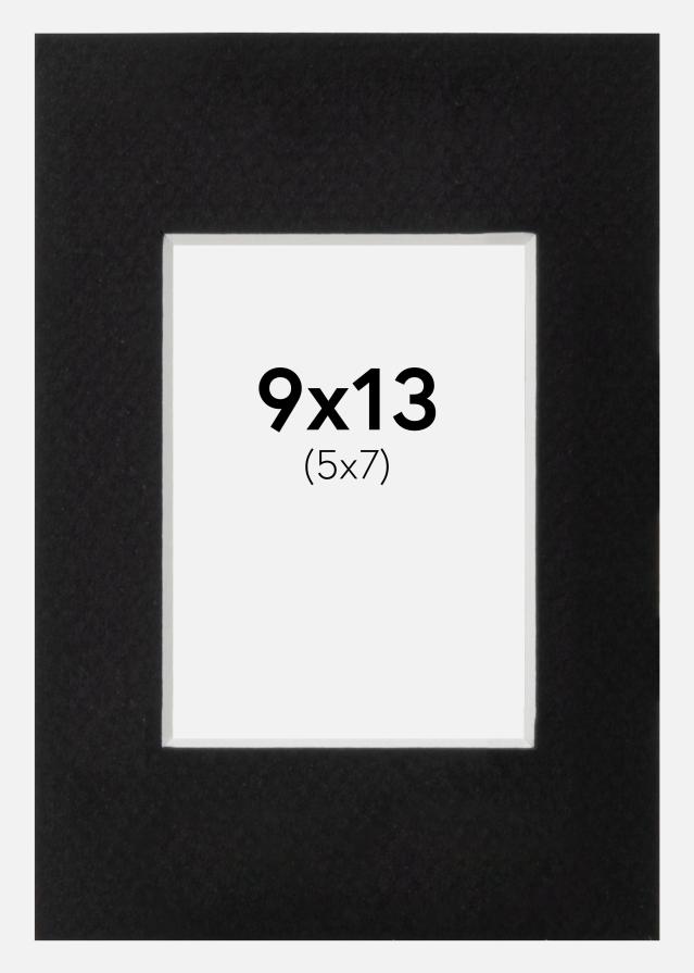 Paspartu Canson Crno Bijeli unutarnji rub 9x13 cm (5x7)