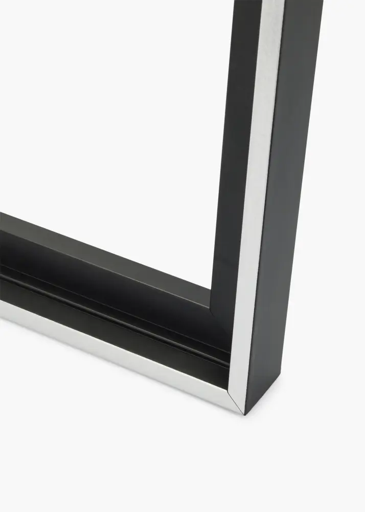 Canvas okvir Reno Crno / Srebro 62x93 cm