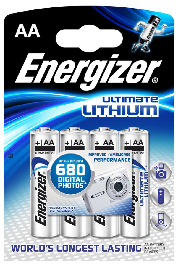 Energizer Ultimate Litij AA 4 kom/pak