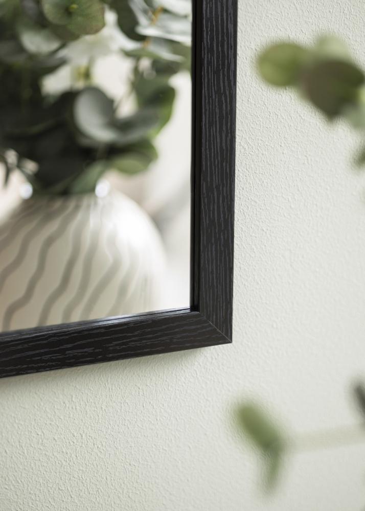 Ogledalo Overdoor Crna 34x126 cm