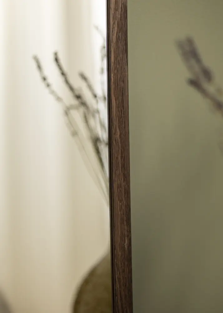 Ogledalo Čvrsto Smoked Oak 45x130 cm