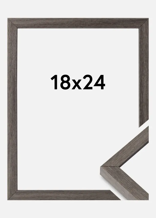 Okvir Ares Akrilno staklo Grey Oak 18x24 cm