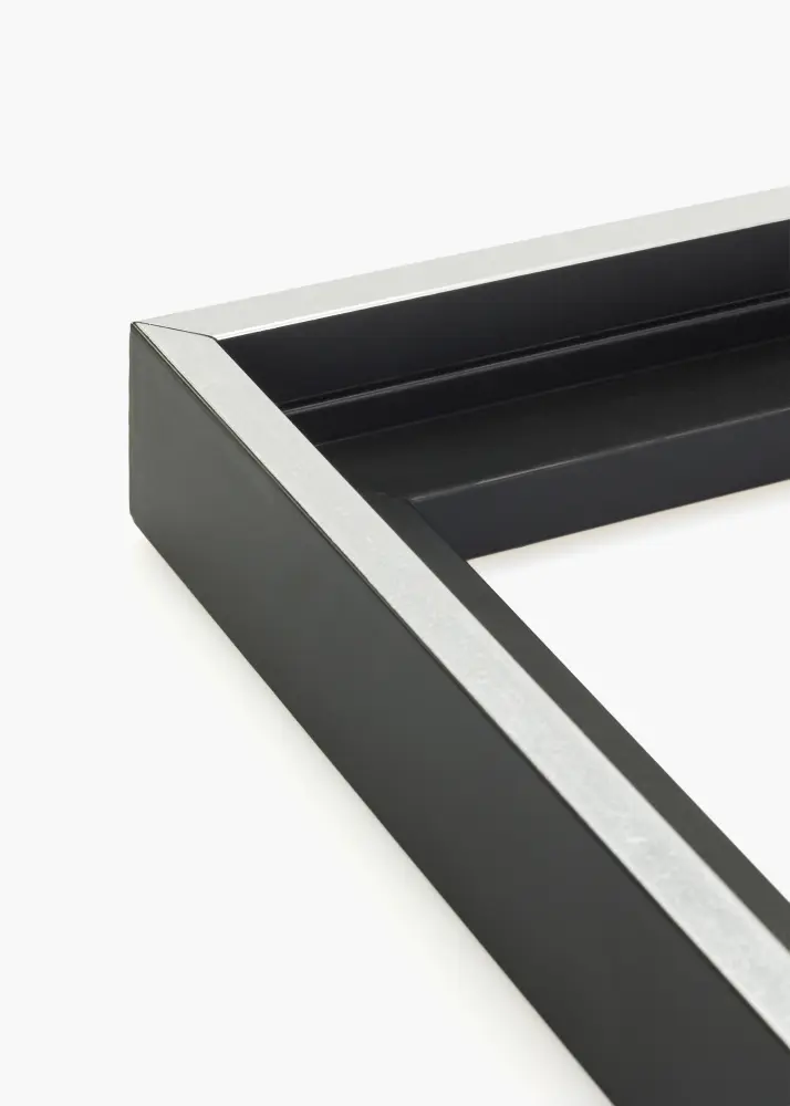 Canvas okvir Reno Crno / Srebro 62x93 cm