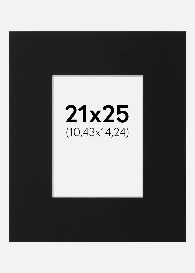 Paspartu Crni Standard (Bijela Jezgra) 21x25 cm (10,43x14,24)