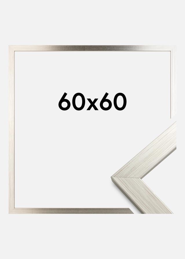Okvir Srebro Wood Akrilno staklo 60x60 cm