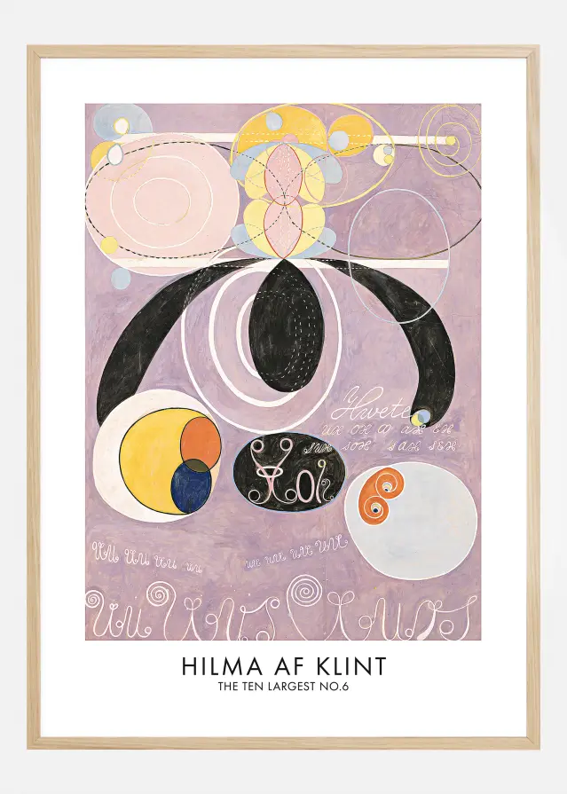 Hilma af Klint - The Ten Largest No.6 Plakat