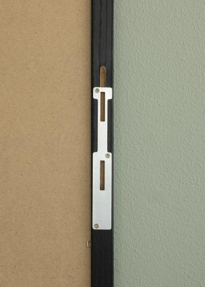 Ogledalo Overdoor Crna 34x126 cm