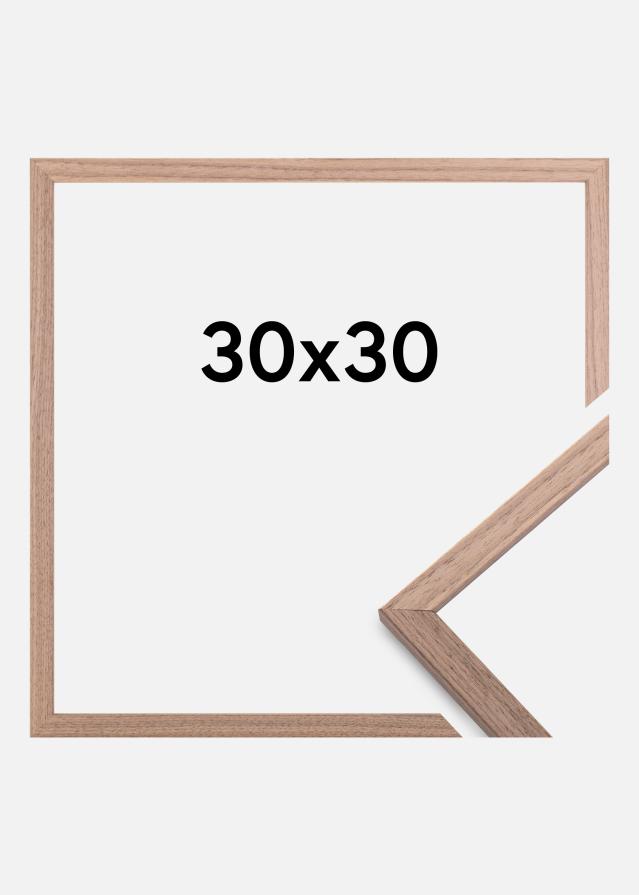 Okvir Edsbyn Svijetli Orah 30x30 cm