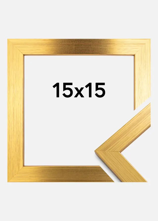 Okvir Gold Wood 15x15 cm