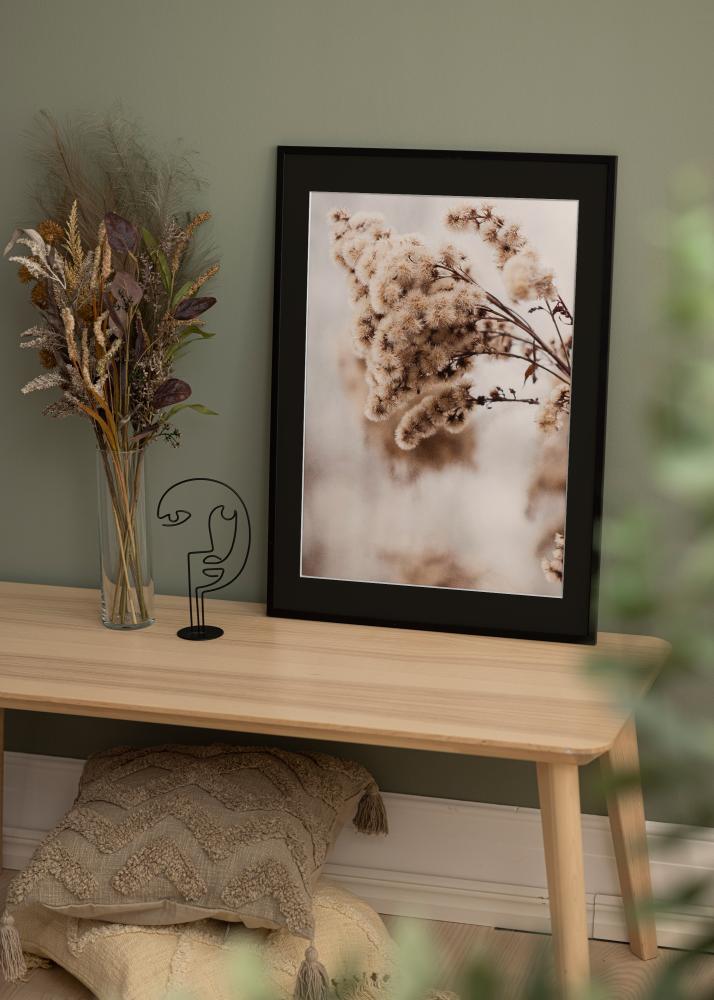 Okvir Galant Crno 40x50 cm - Paspartu Crno 12x16 inches