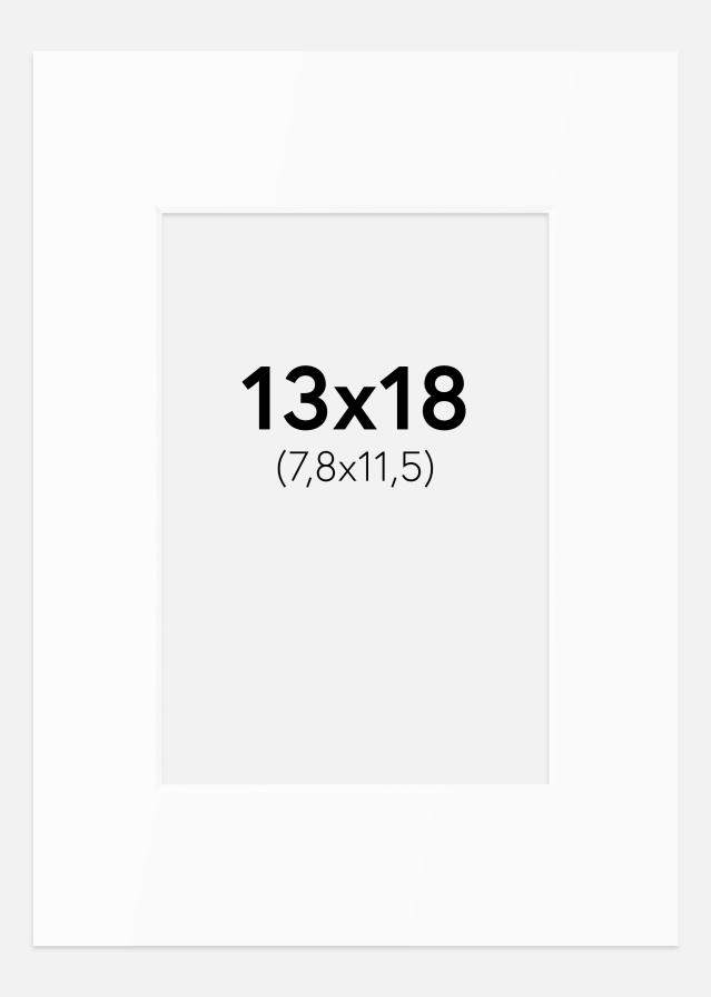 Paspartu Bijeli Standard (Bijela Jezgra) 13x18 cm (7,8x11,5)