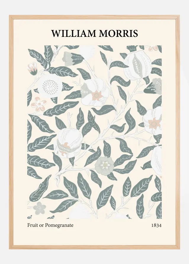 William Morris - Fruit or Pomegranate 1 Plakat