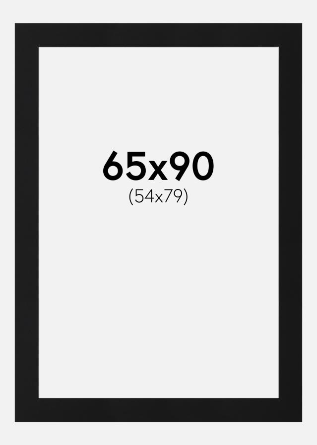 Paspartu Crni Standard (Bijela Jezgra) 65x90 cm (54x79)