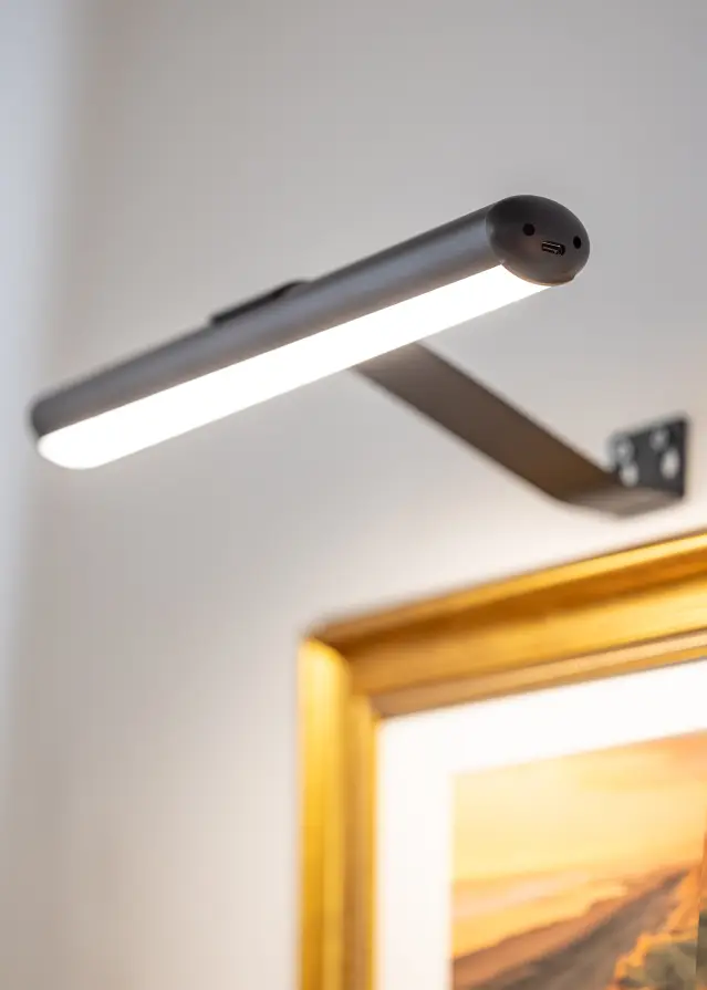 KAILA Lux Baterijsko Napajanje Rasvjeta za Slike 33 cm - Crna