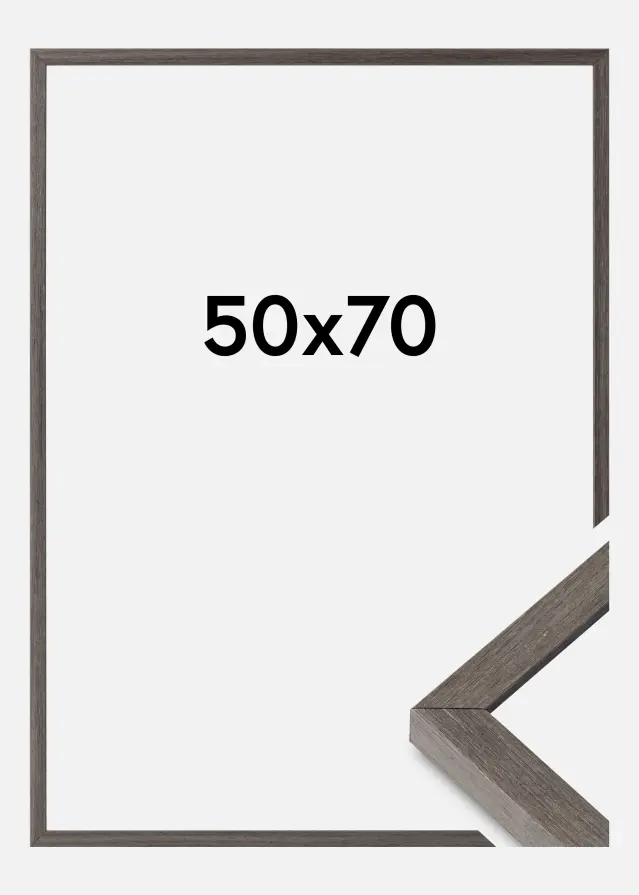 Okvir Ares Akrilno staklo Grey Oak 50x70 cm