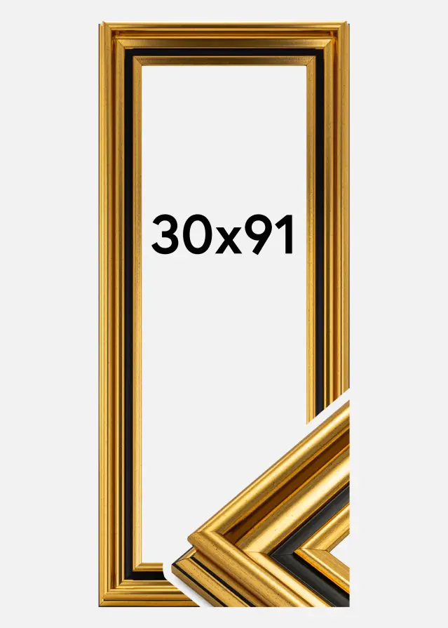 Okvir Gysinge Premium Zlato 30x91 cm